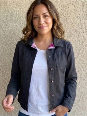 Ca.sual dark gray jacket Sz S